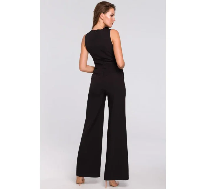 K029 Kombinéza s krížom - čierna K029 Kombinéza s krížom - čierna