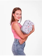 Dámska kabelka Vuch Massimo Wildflowers Grey