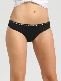 Dámske nohavičky MENSTRUAL Midislip Black - BELLINDA DIM