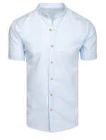 Pánské modré tričko s krátkým rukávem Dstreet model 21989565 - FashionStreet