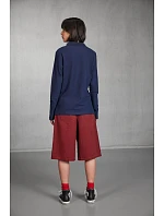 B&C ID.001 LSL /women Dámske piqué polo s dlhým rukávom 01.0I13 tmavomodrá