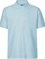 Neutral O 20080 Pánske polo tričko z bio bavlny 77.2080 svetlo modré