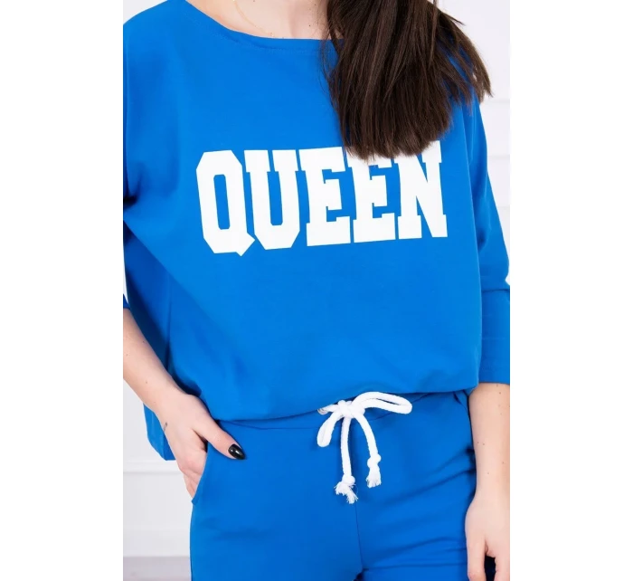 Sada s potiskem model 18744266 Queen - K-Fashion Sada s potiskem model 18744266 Queen - K-Fashion