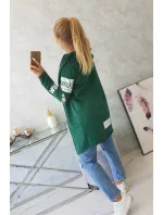 Zelená bez rukávů Zelená bez rukávů