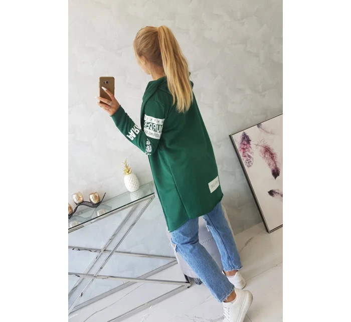 Zelená bez rukávů Zelená bez rukávů