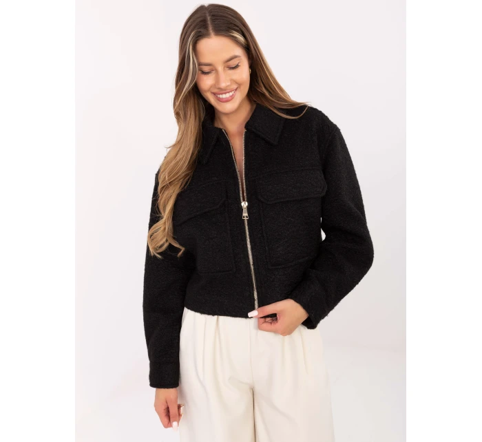 Bunda D46015XB43434A3 čierna