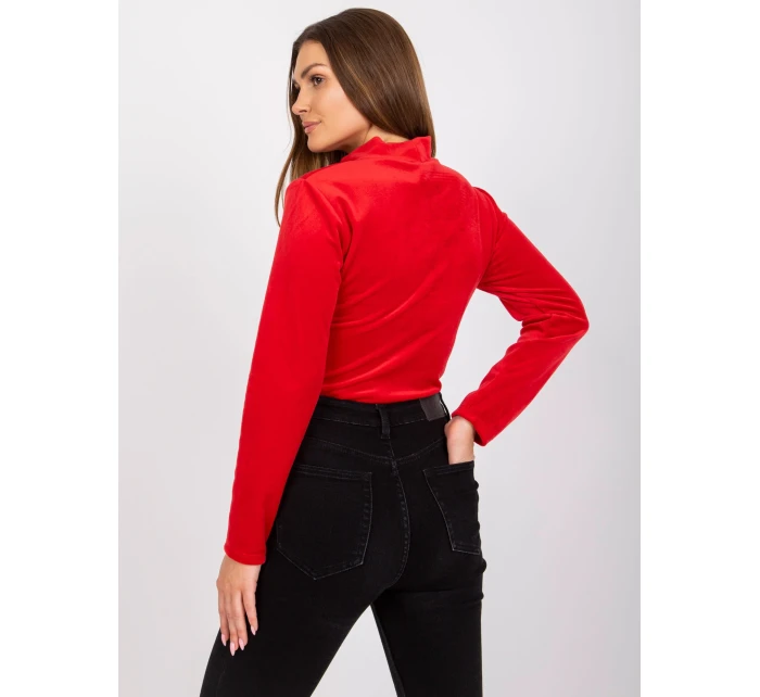 Halenka DHJ BZ model 17041705 červená - FPrice Halenka DHJ BZ model 17041705 červená - FPrice