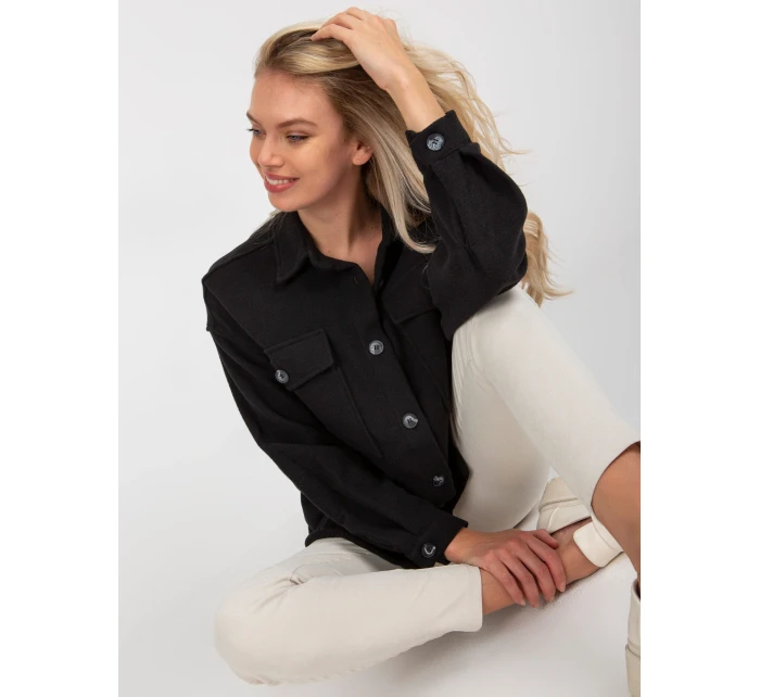 Košeľa DN KS 4005.99P čierna