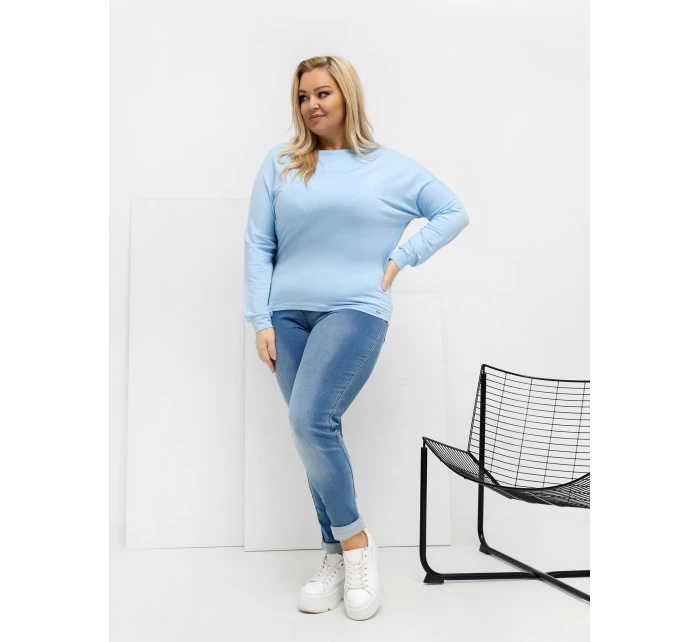 Blúzka RV BZ A 163.09 svetlo modrá