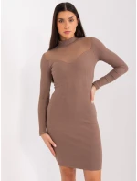 Šaty RV SK 9216.06P hnedá