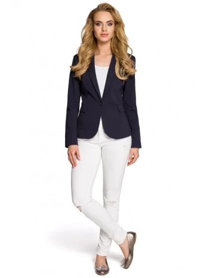 Bunda model 18002330 tmavě modrá - Moe