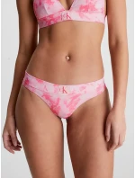 Dámske plavkové nohavičky KW0KW02124 0JV ružová - Calvin Klein