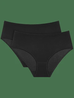 Sense Of Cotton Midi 2P – čierna – TRIUMPH čierna – TRIUMPH