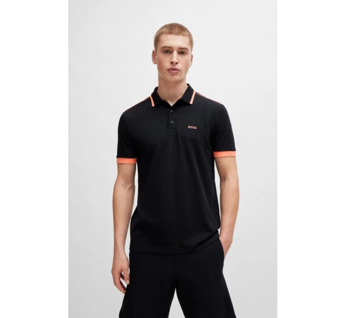 Pánská polokošile  1 NERO regular fit černá model 21350216 - Boss