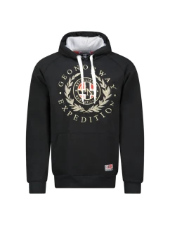 Geografické Nórsko Giger DB 100 M WZ3045H/GN-čierna mikina