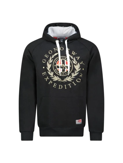 Geografické Nórsko Giger DB 100 M WZ3045H/GN-čierna mikina