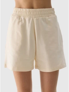 Dámske bavlnené teplákové šortky 4F