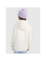 Dívčí volný fleece s kapucí model 21917508 - 4F