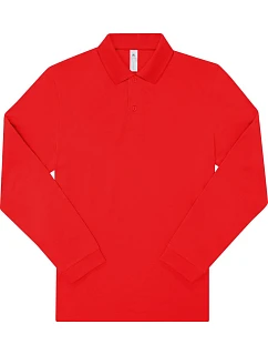 B&C My Polo 180 LSL Piqué polo s dlouhým rukávem model 22484448 red
