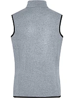 JN Dámská pletená fleecová vesta se stojáčkem 02.0 light grey model 22489639 - Daiber JN Dámská pletená fleecová vesta se stojáčkem 02.0 light grey model 22489639 - Daiber