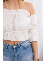 Španělská halenka ecru Španělská halenka ecru