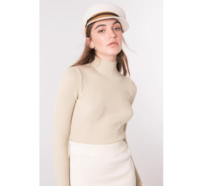 Jumper 15817 svetlo béžový