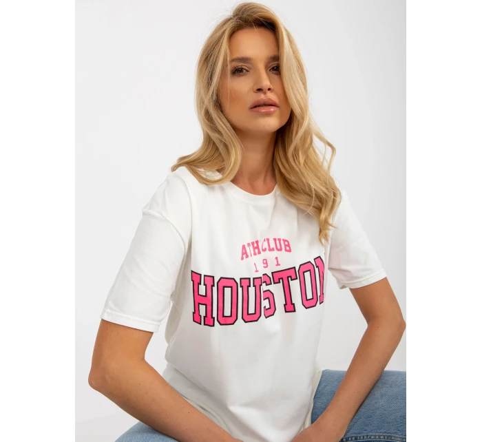 Dámské tričko EM TS ecru model 18132726 - FPrice Dámské tričko EM TS ecru model 18132726 - FPrice