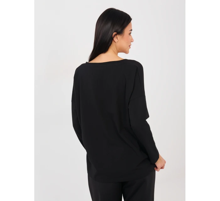 Bluzka RV BZ model 21888918 czarny - FPrice Bluzka RV BZ model 21888918 czarny - FPrice