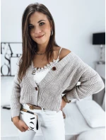 Dámský svetr béžový Dstreet model 21967010 - FashionStreet