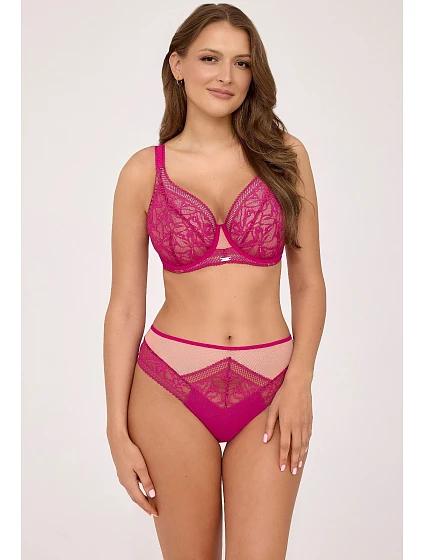 model 22089859 Fuchsiová měkká podprsenka - Ava model 22089859 Fuchsiová měkká podprsenka - Ava