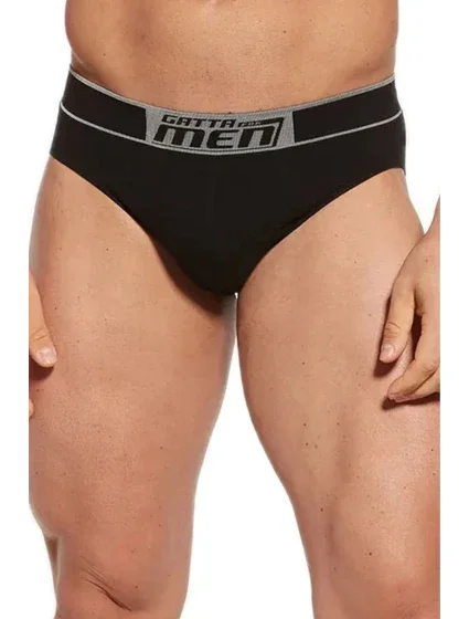 Pánske nohavičky 1547s čierne - GATTA