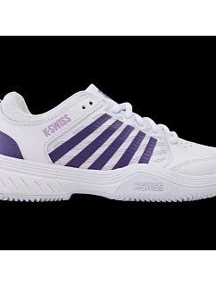 Tenisky K-swiss COURT EXPRESS 2 WHITE/PURPLE HAZE/NEON LAVENDER-M (94428-151-M)