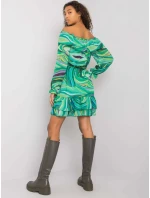 Šaty DHJ SK 15015 1.48P zelená Šaty DHJ SK 15015 1.48P zelená