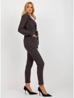 Dámska bunda LK MA 507802.22 tmavo šedá - FPrice Dámska bunda LK MA 507802.22 tmavo šedá - FPrice