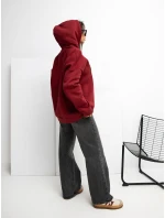 Bluza RV BL model 21777704 bordowy - FPrice Bluza RV BL model 21777704 bordowy - FPrice