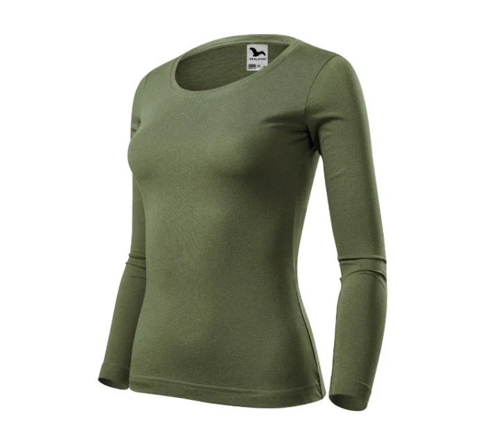 Fit-T LS triko dámské khaki Fit-T LS triko dámské khaki