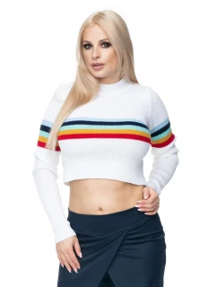 Krátky sveter model 131598 PeeKaBoo
