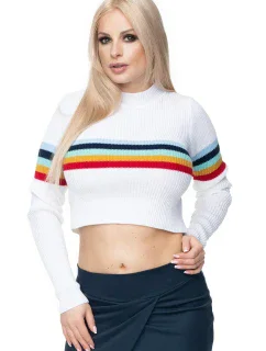 Krátky sveter model 131598 PeeKaBoo