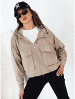Dámská přechodná bunda béžová Dstreet model 21974764 - FashionStreet