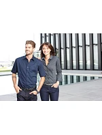 JN Popelínová business košile s krátkým rukávem 02.0 white model 22487621 - Daiber JN Popelínová business košile s krátkým rukávem 02.0 white model 22487621 - Daiber