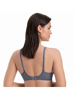 Podprsenka Colette s kosticami a medzikusmi 5251 sky grey - RosaFaia