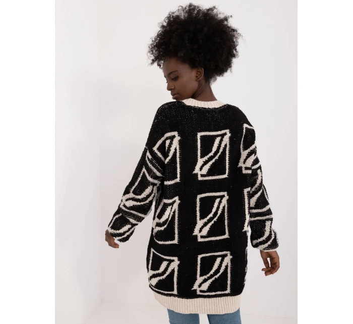 Sweter BA SW model 20301486 czarny - FPrice Sweter BA SW model 20301486 czarny - FPrice