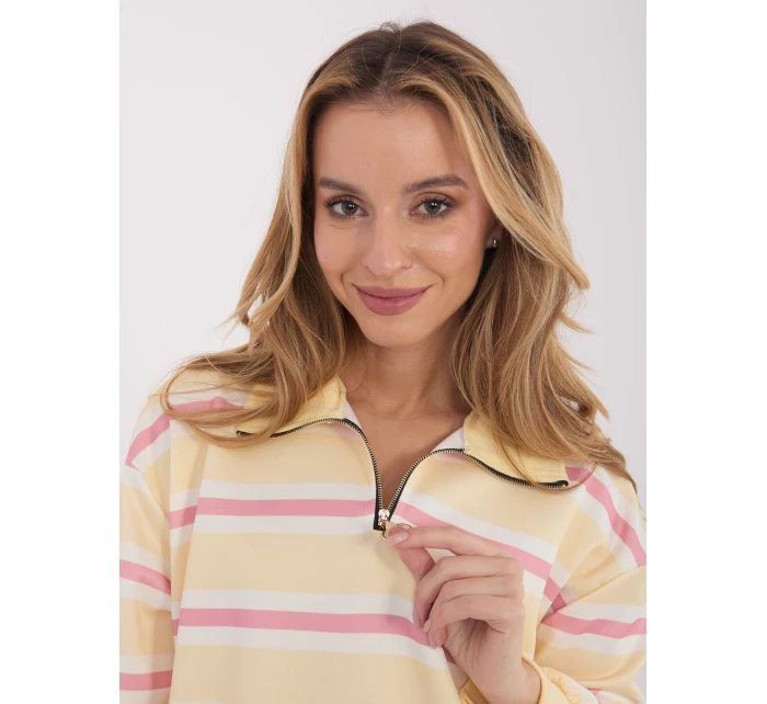 Bluzka IT BZ jasny żółty model 21834252 - FPrice Bluzka IT BZ jasny żółty model 21834252 - FPrice