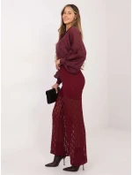 Nohavice IT SP 9965.77 bordová Nohavice IT SP 9965.77 bordová