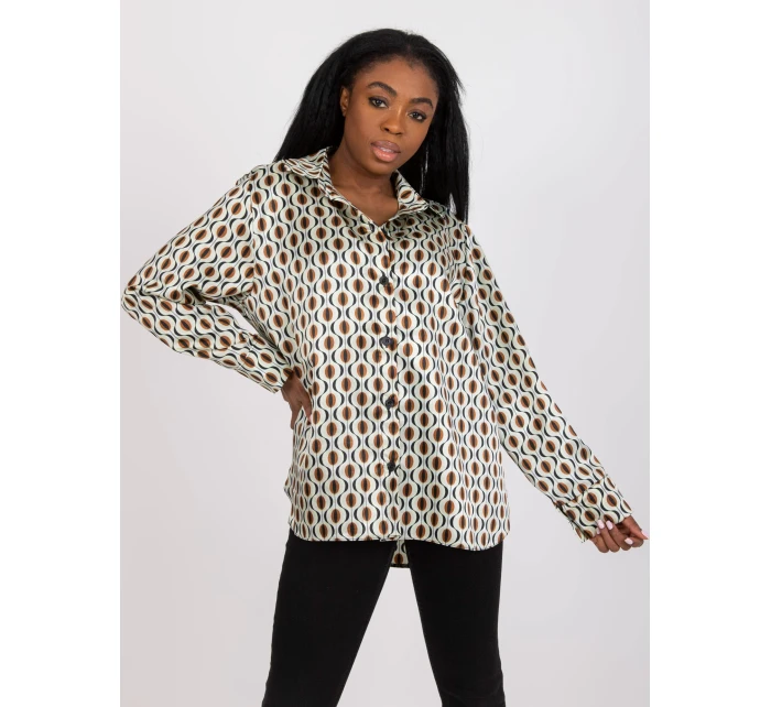 Košeľa LK KS 508891.38P svetlo béžová