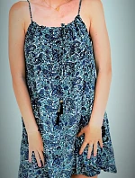 Dámska tunika LS778 modro-zelená - Pink Planet