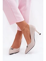 Lodičky na jehlovém podpatku model 228410 Step in style Lodičky na jehlovém podpatku model 228410 Step in style
