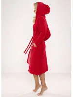 Dlhý dámsky župan s kapucňou De Lafense 664 Lydie Dlhý dámsky župan s kapucňou De Lafense 664 Lydie