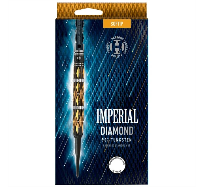 Šípky Harrows RED HORIZON 90% softip ImperialDiamond