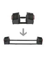 HMS SGR40 PRO SET 2v1 nastaviteľná sada činiek 43,5 kg HMS SGR40 PRO SET 2v1 nastaviteľná sada činiek 43,5 kg